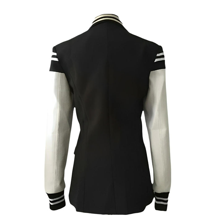 Clarissa Faux Leather Blazer