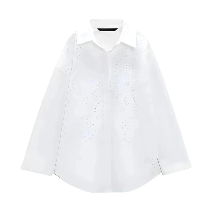Gwen Perforated Blouse