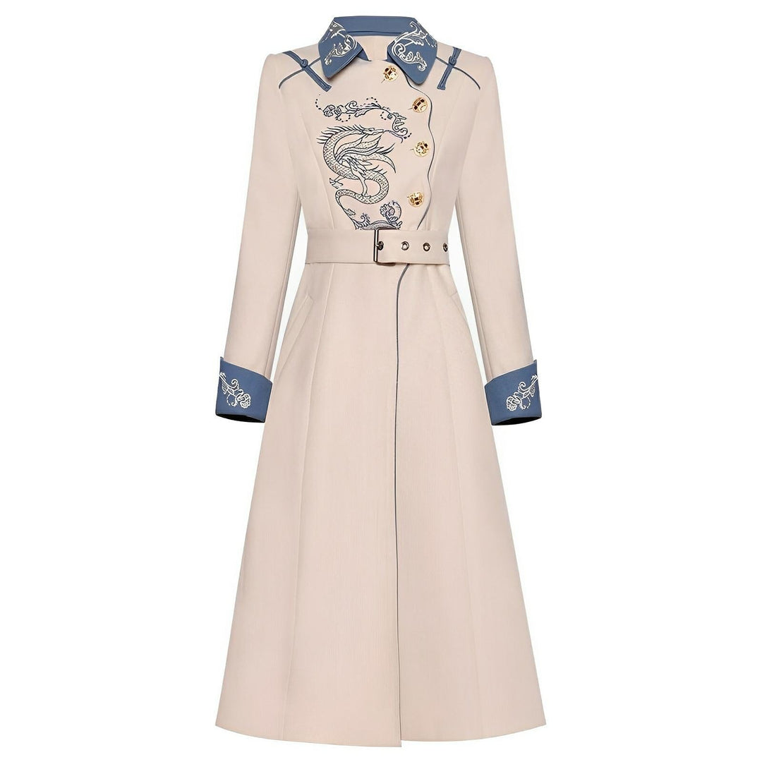 Jolie Embroidered Overcoat