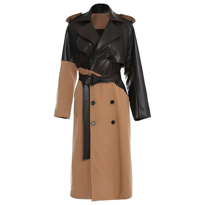 Manhattan Contrast Panel Trenchcoat