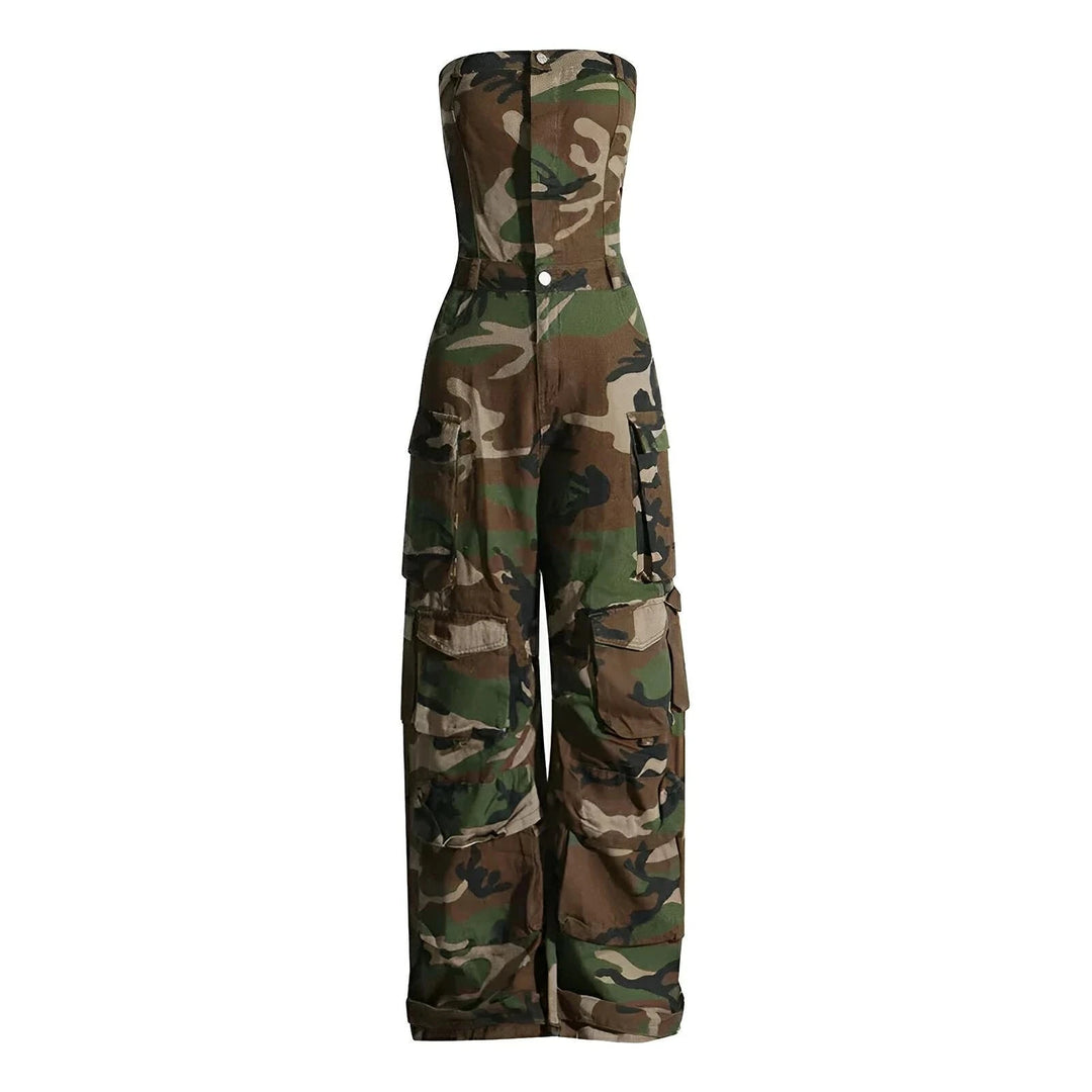 Nika Camouflage Jumpsuit