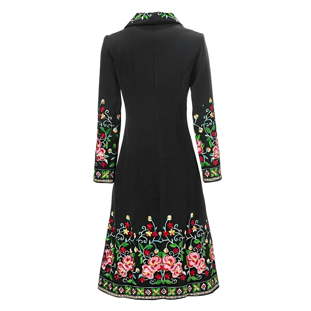 Opal Embroidered Overcoat