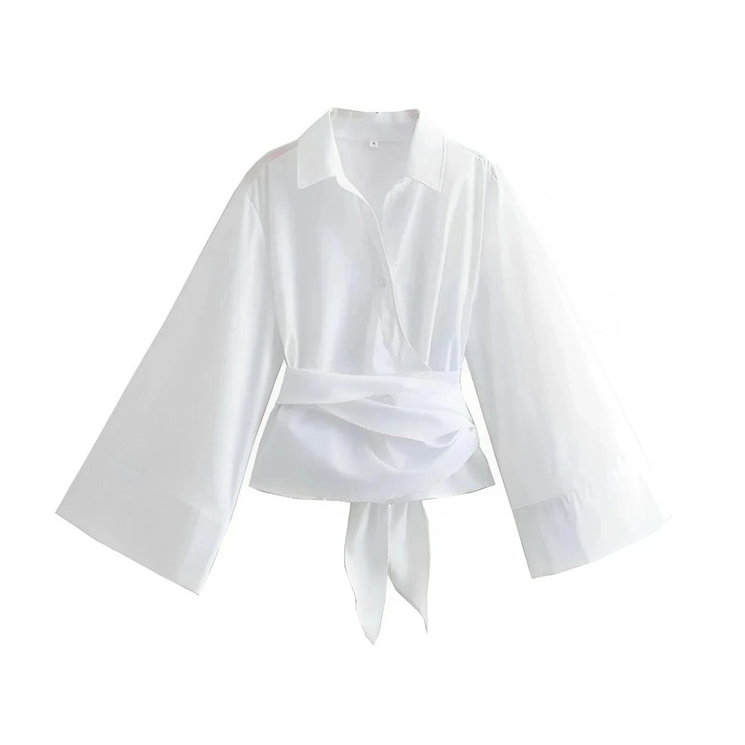 Pia Belted Blouse