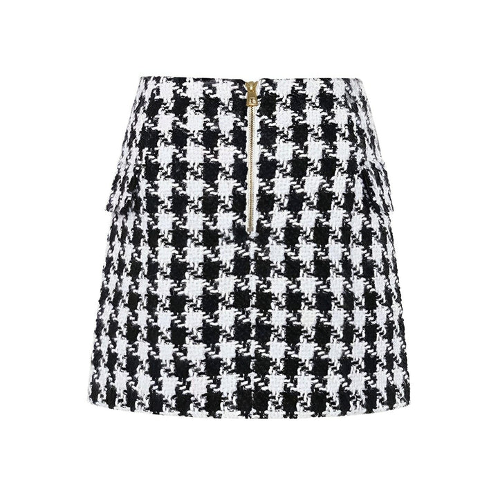 Veda Tweed Mini Skirt
